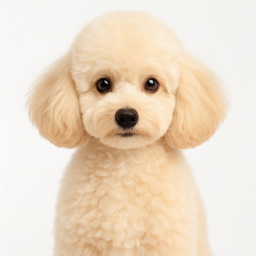 Cream Poodle